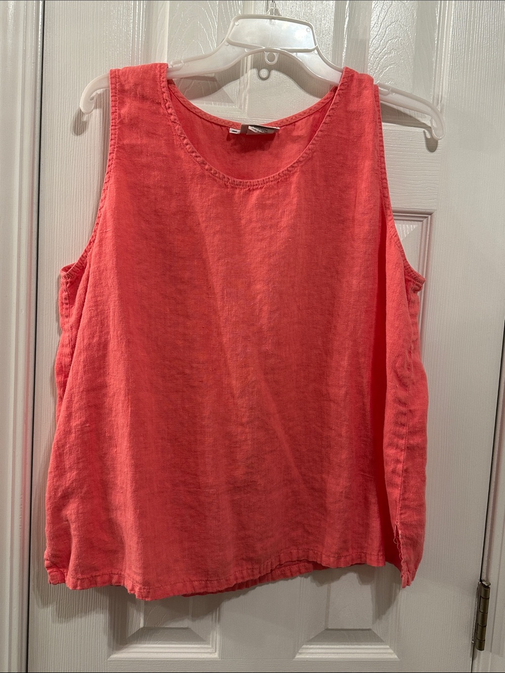 Hot Cotton Coral Tank Top